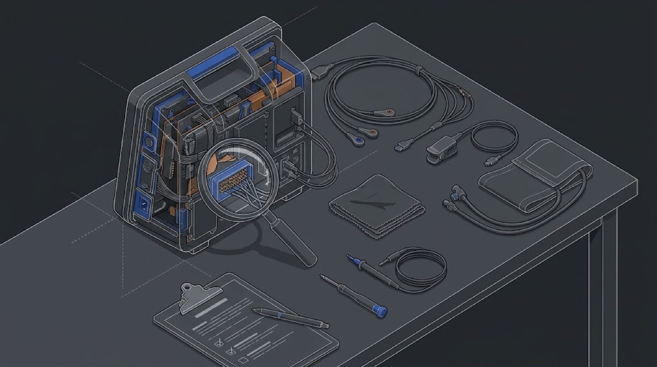 Planned maintenance: inspection and functional check
